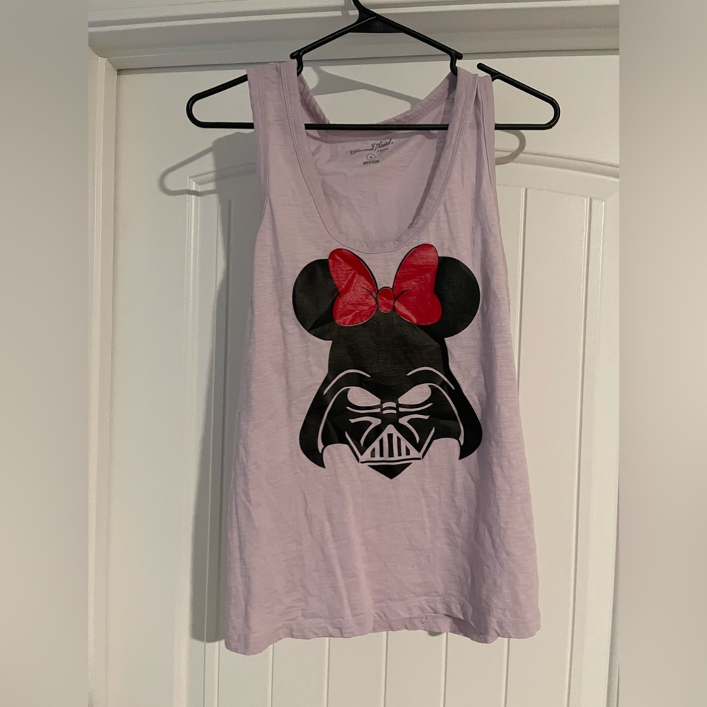 Purple Disney Minnie Mouse/Darth Vader tank